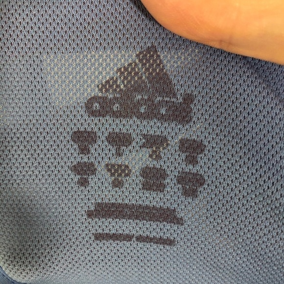 Adidas Blue Sports Bra Sz Large Women’s - Picture 5 of 5